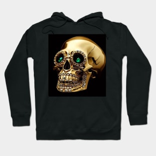 Golden Skull . Hoodie